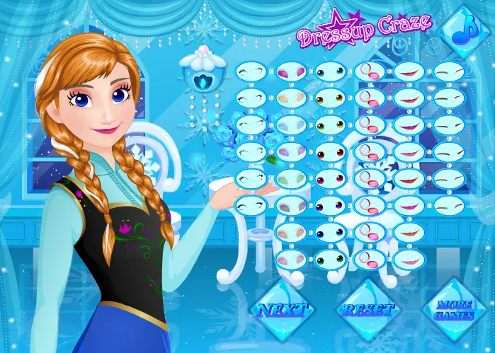 Anna's Frosty Makeup