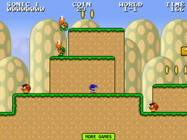 Sonic Mario Bros