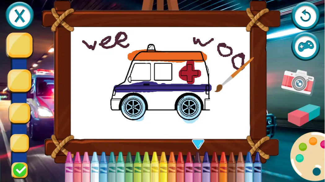 Ambulance Coloring