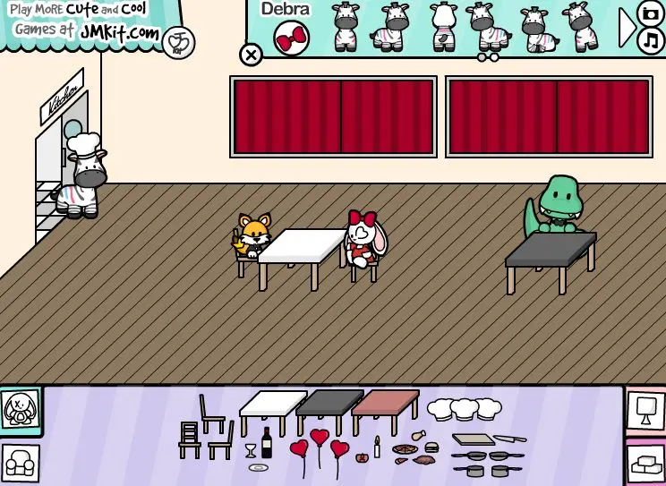 Make-a-Scene at the Restaurant