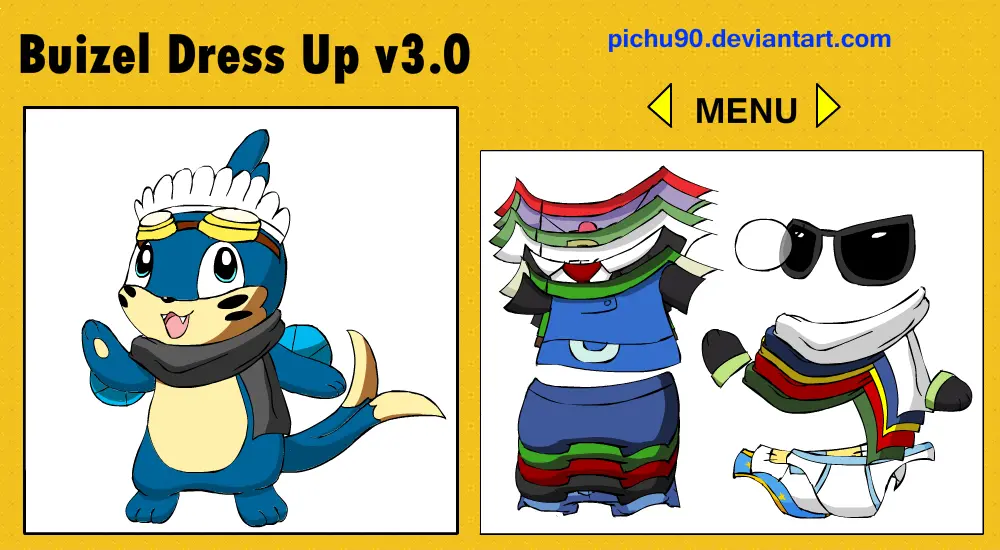 Buizel Dressup v3.0