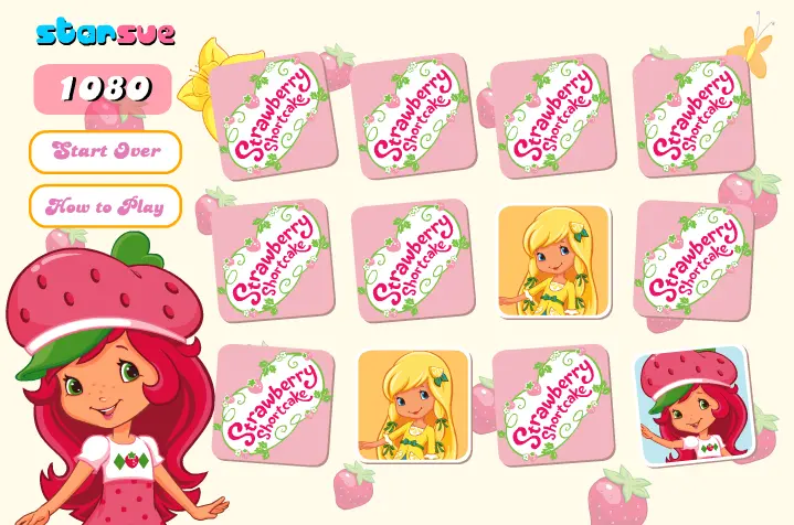 Strawberry Shortcake Memotrick