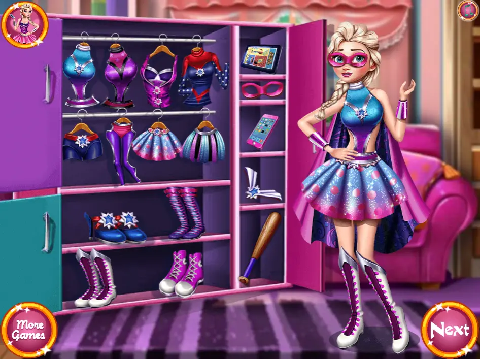Superhero Spring Princess Dress Up