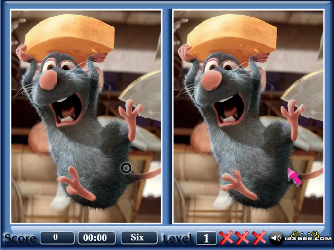 Ratatouille - Spot the Difference