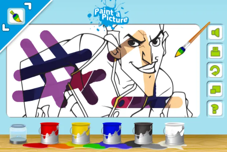 LazyTown: Robbie Rotten Paint a Picture
