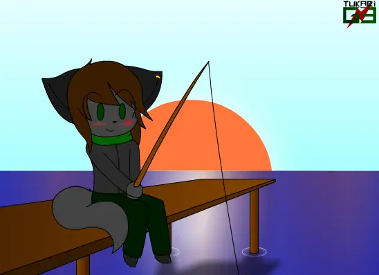 -Flash Chibi- Fishing