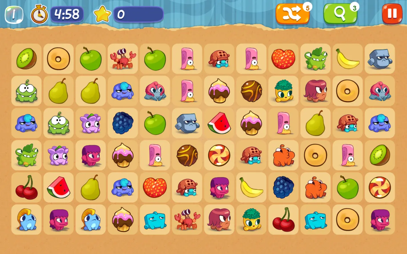 Om Nom Connect Classic