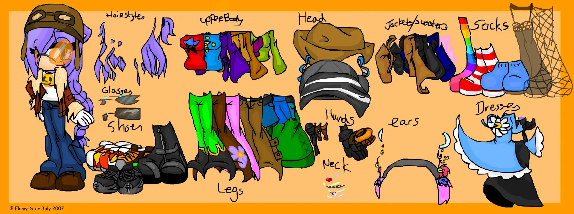 Flamy Dress Up Game