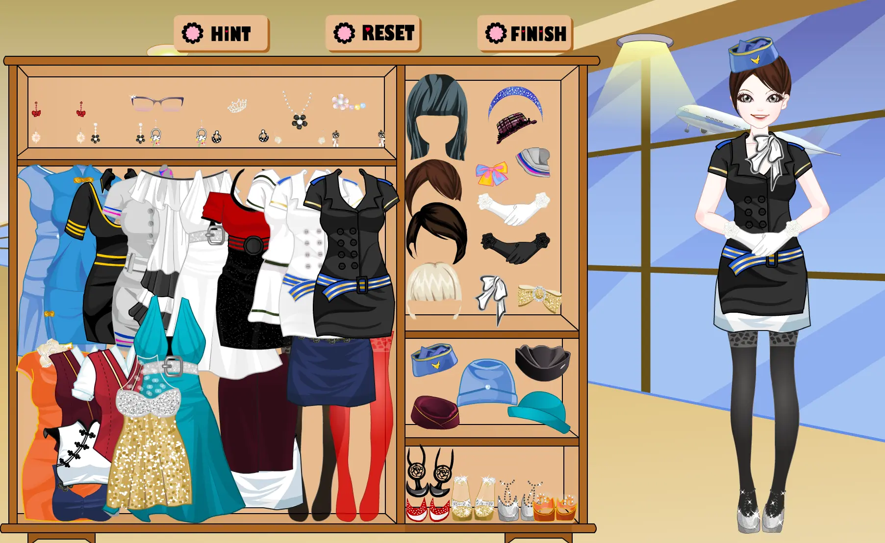 Stewardess Dress Up