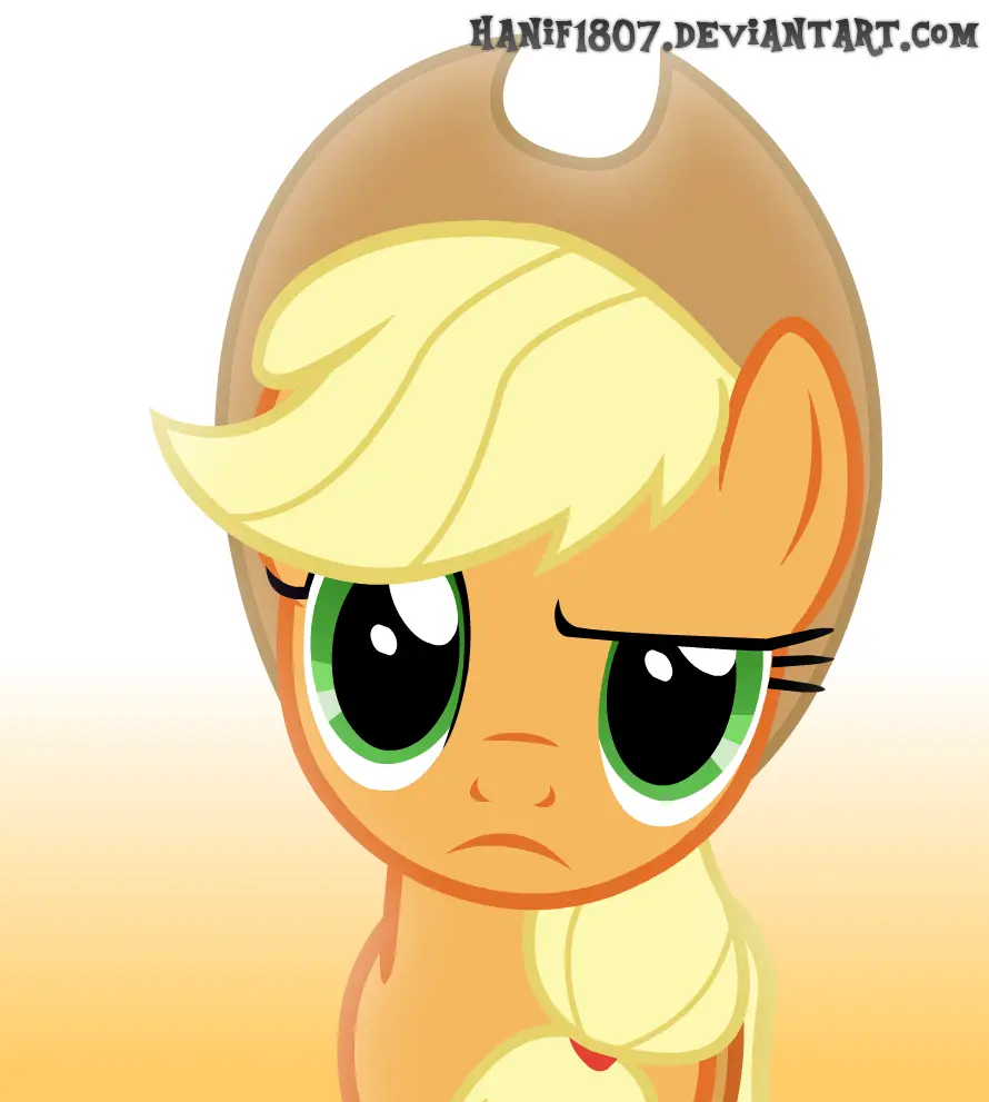 Confused Applejack