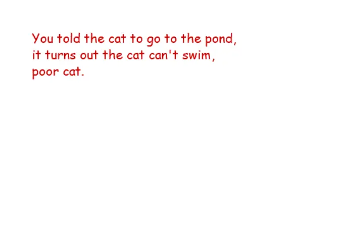 The Shortest Interactive Comic Ever