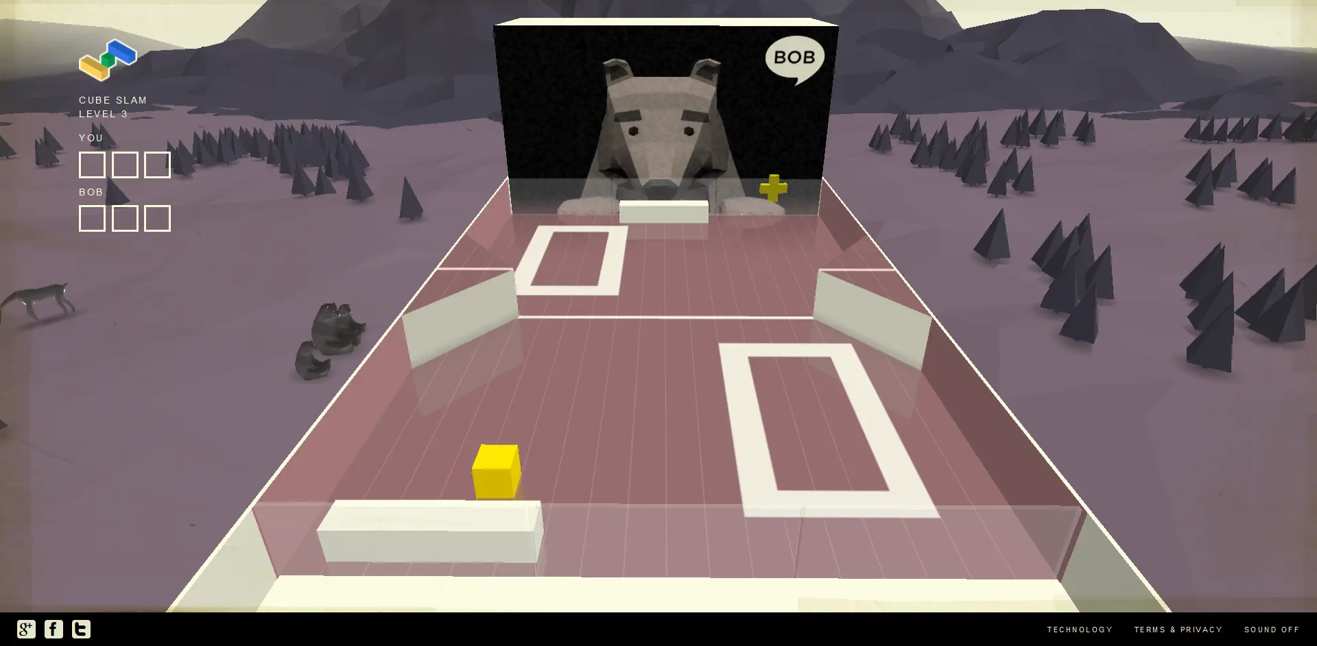 Cube Slam: A Chrome Experiment