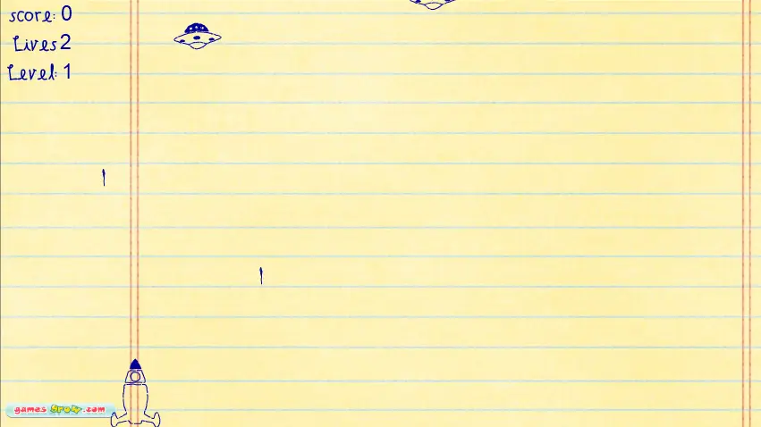 Doodle Galaxy Invaders