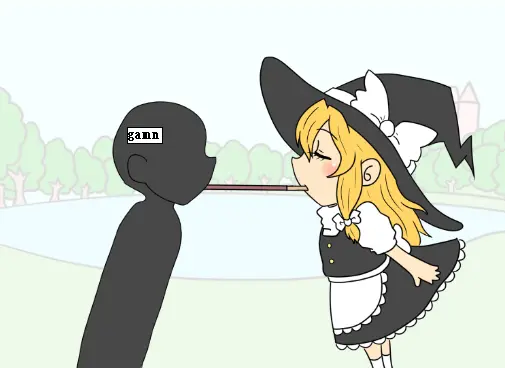 魔理沙とPocky Game