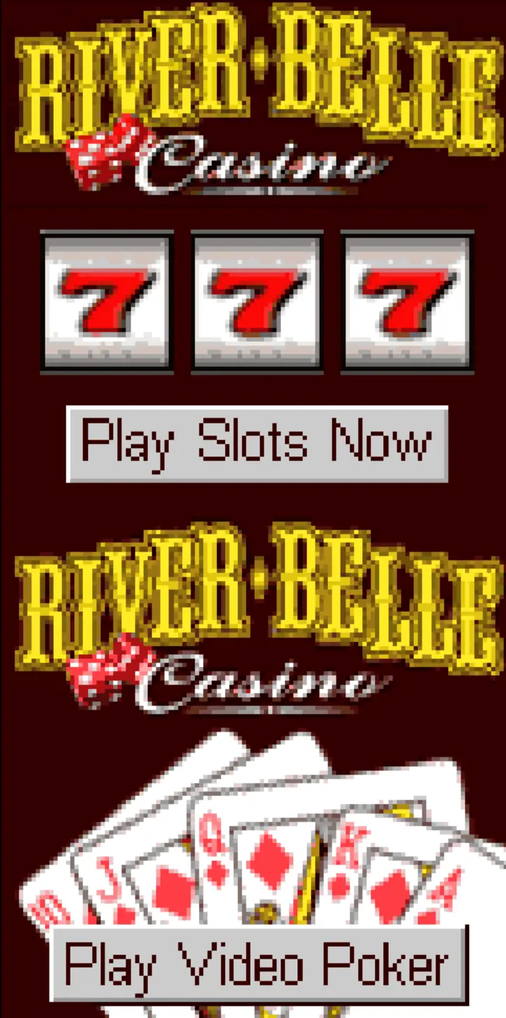 River Belle Casino Banner Ad 