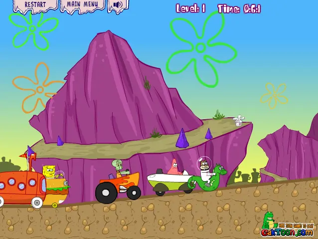 Spongebob Racing Tournament