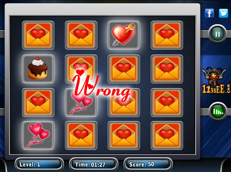 Valentine Memory Match