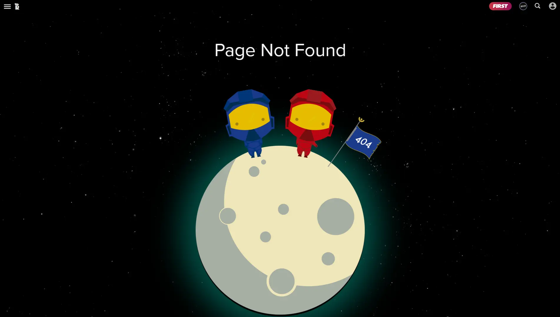 Rooster Teeth 404 Page