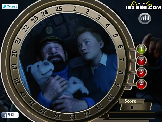 Tintin - Find the Numbers