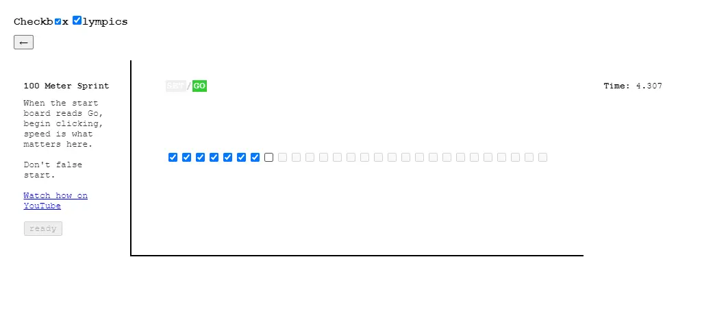 Checkbox Olympics
