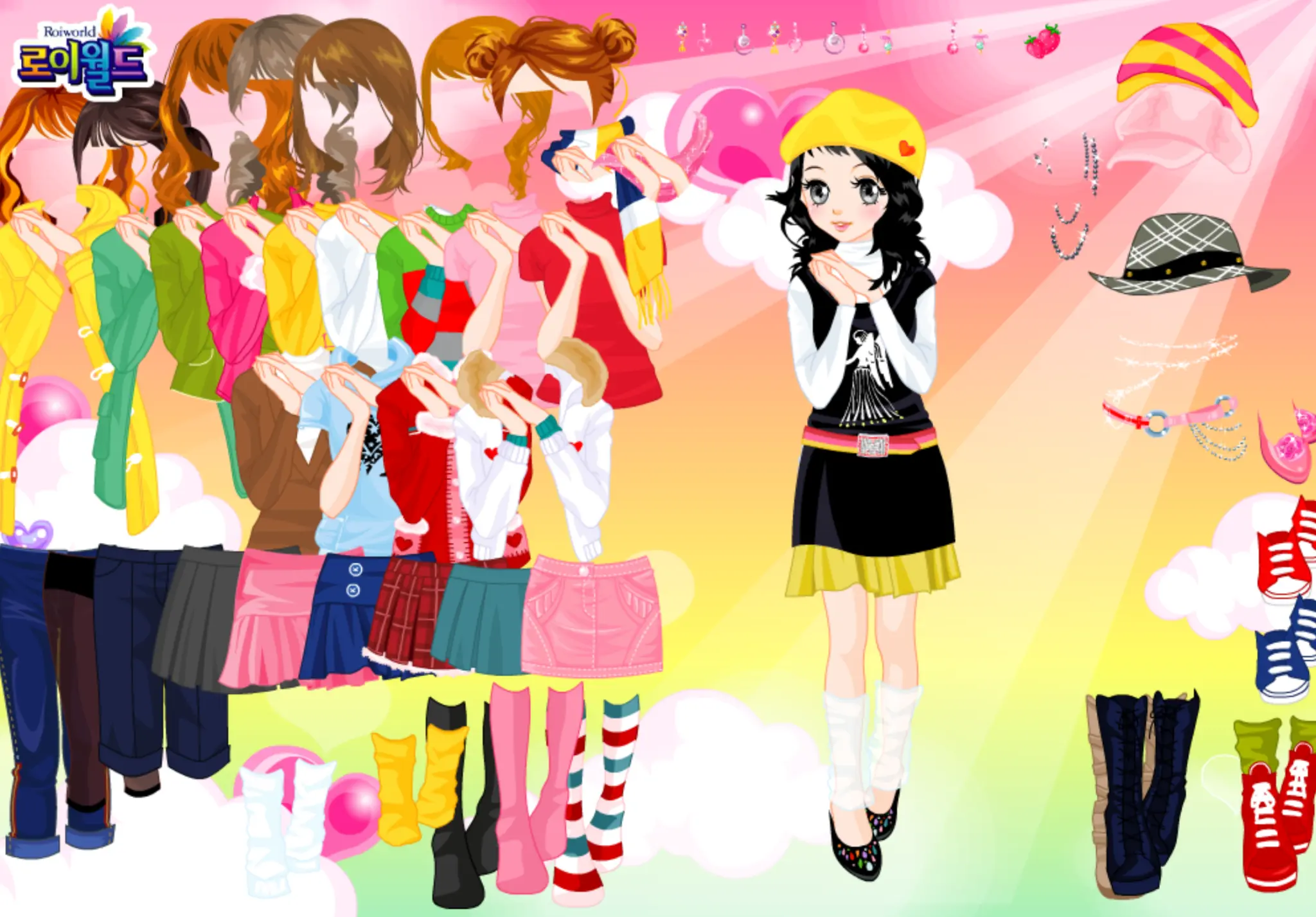 Roiworld Bright Clothes Dressup
