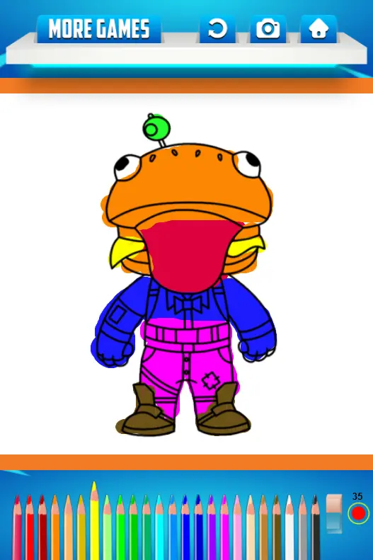 Fortnite Coloring Book