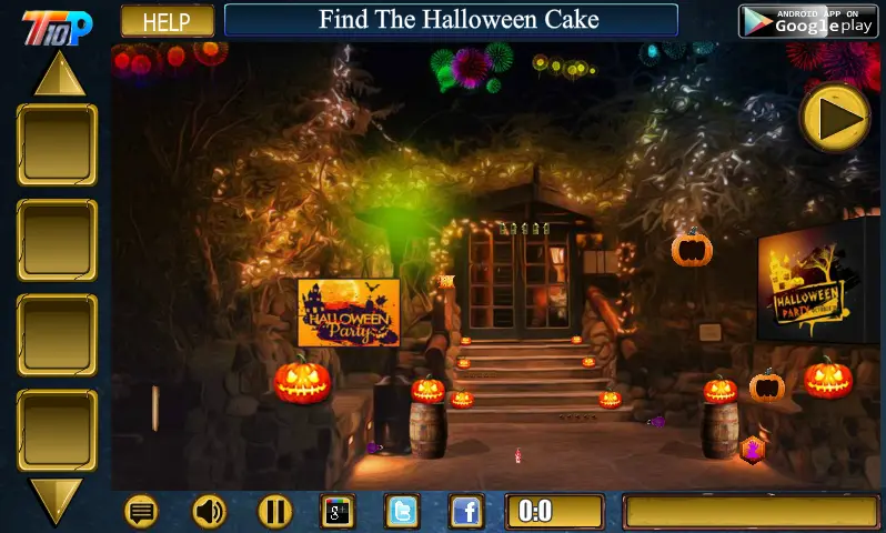 Find The Halloween Cake