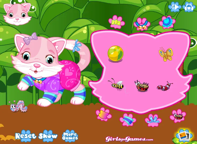 Cute Kitty Dress Up