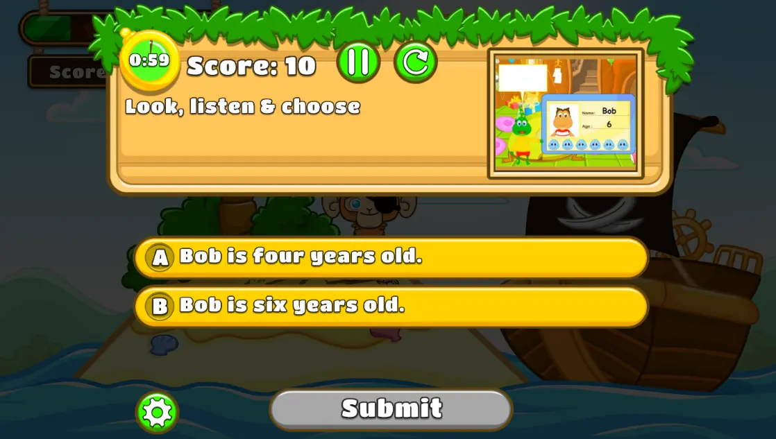 Monkey Isle: How Old Are You?
