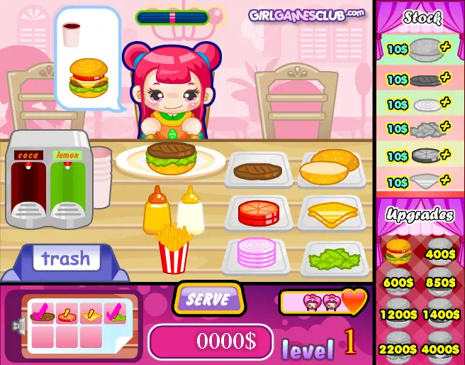 Cute Burger