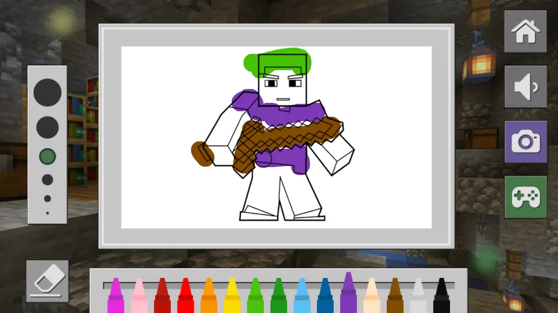 Minecraft Coloring Pages