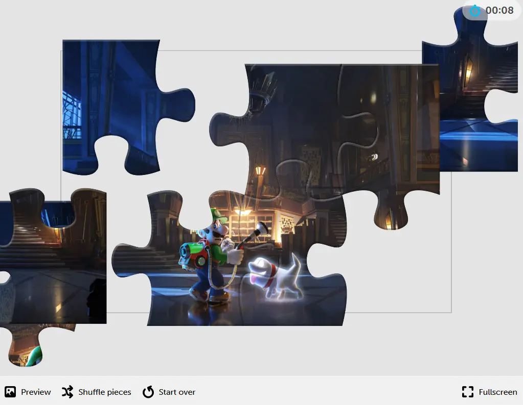 Luigi’s Mansion 3 Online Jigsaw Puzzle