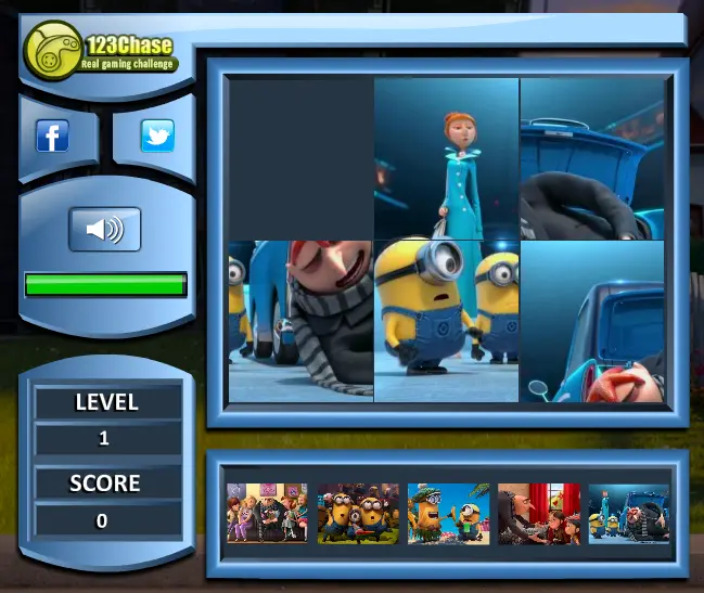 Despicable Me 2 - Sliding Puzzle