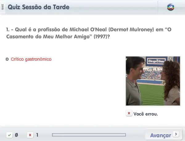 Quiz Sessão da Tarde (2012-04-16)