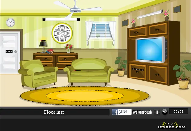 Green Sitting Room Escape
