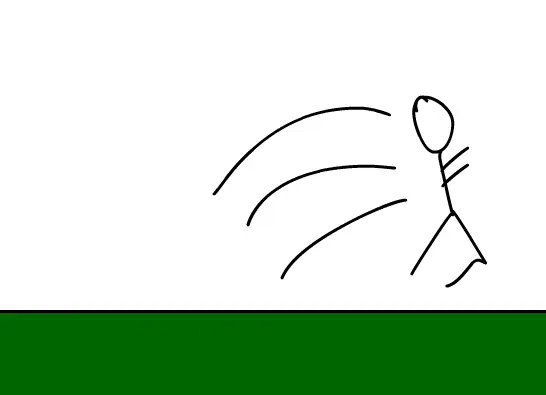 running stickman test