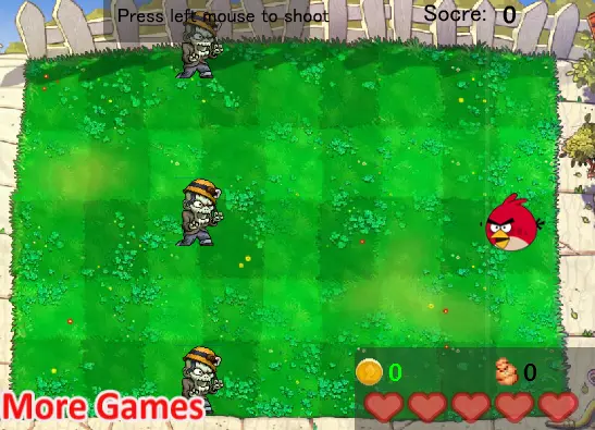 Angrybirds Zombies War