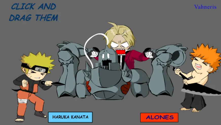 Naruto Ichigo Ed and Al Rockin