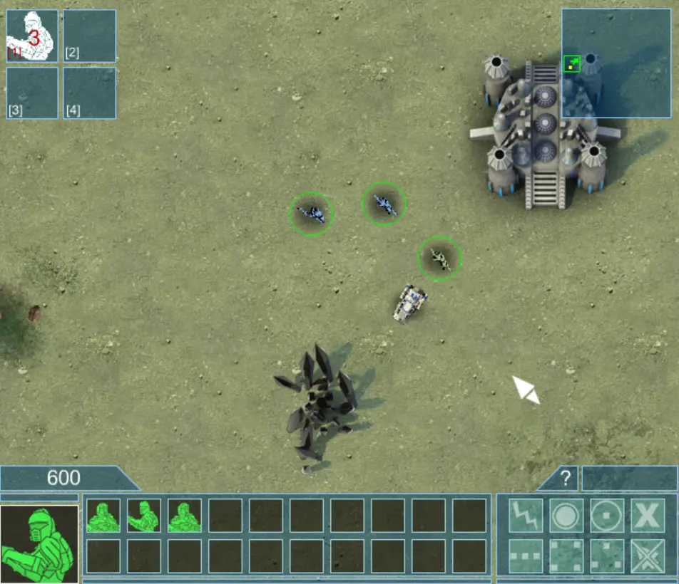 Dark Base: Real Time Strategy
