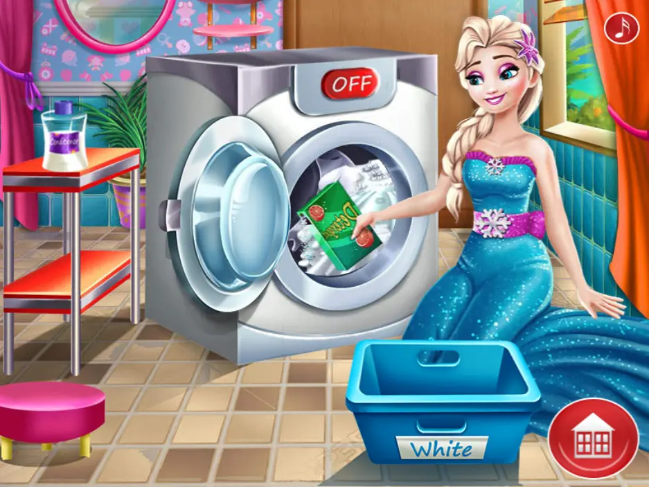 Ice Queen Laundry Day