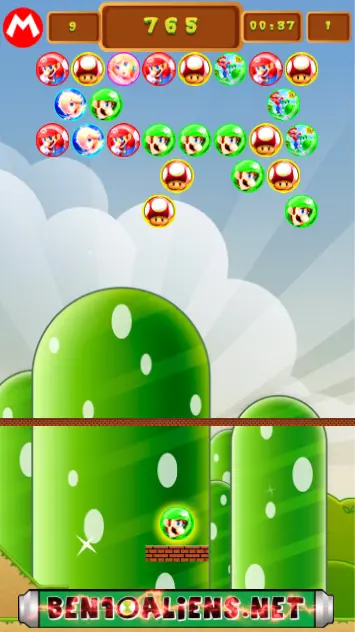 Super Mario Bubble Shoot