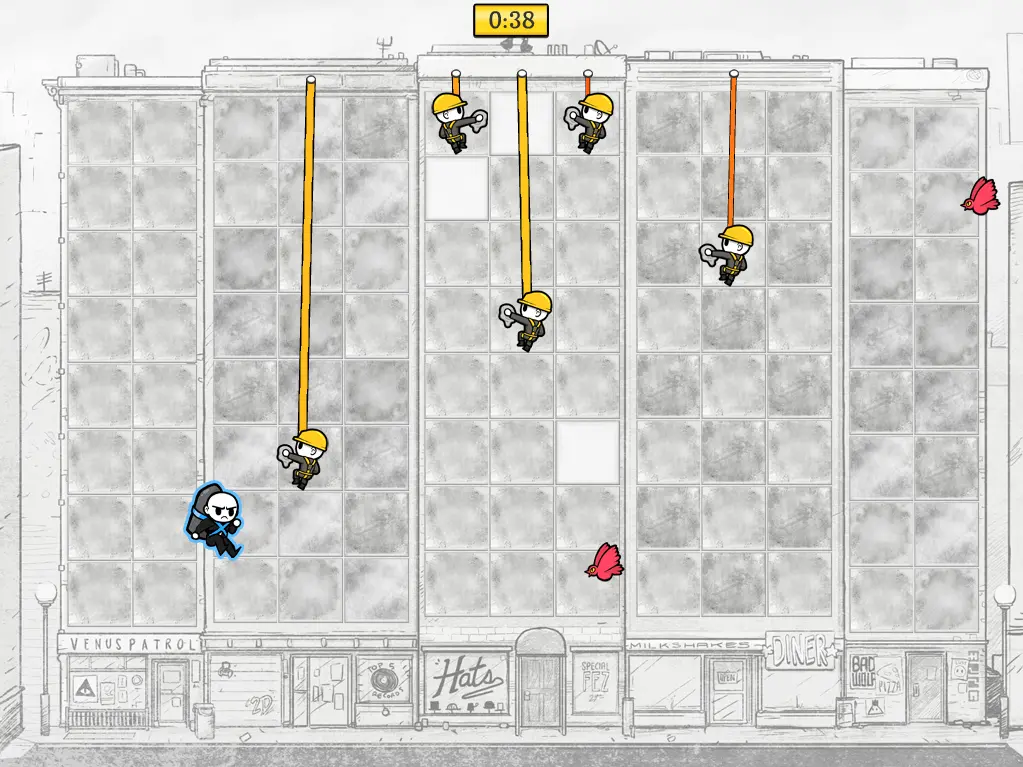 Every 10 Seconds a Window Washer Falls to his Death