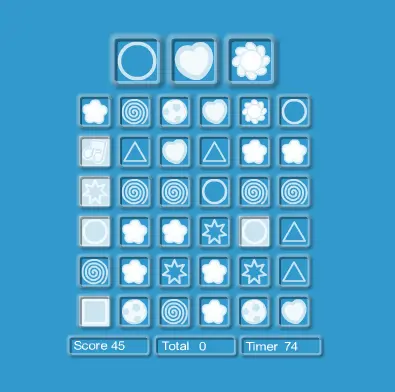 Shape Matching Game