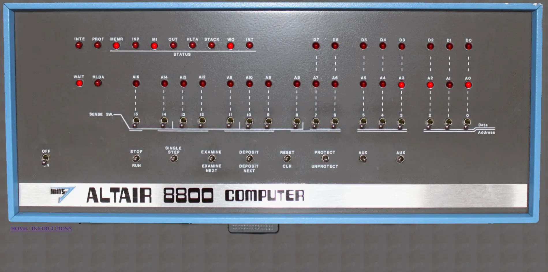 Altair 8800 Simulator