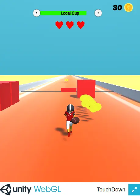 Touchdown Hero Master