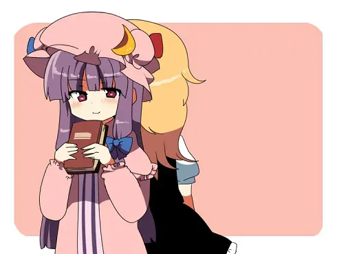 【東方】パチュマリ*ナチュラルに恋して【描いてみた】