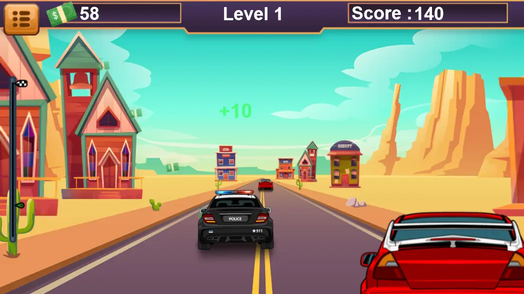 Police Car Drive