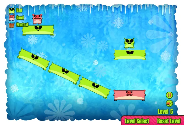 Cat's Alien Winter Wipeout