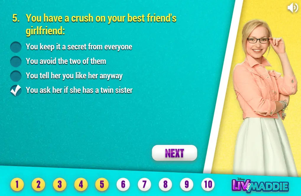 Liv and Maddie: Find Your Twin Profile