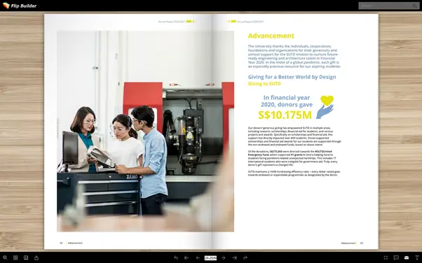 Singapore University of Technology and Design (SUTD) Annual Report 2020/21